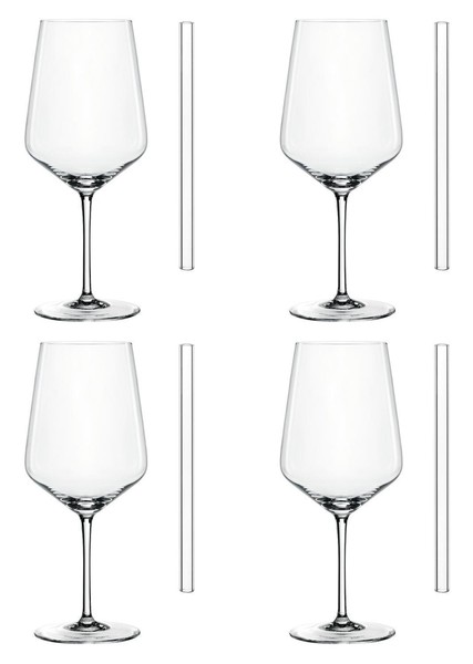 Nachtmann Tastes Good CocktailgläSer-Set 9-Teilig Trinkhalme Kristallglas 630 Ml-image