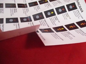 Taboo the Sixth Sense Nintendo NES Foldable Poster Insert ONLY