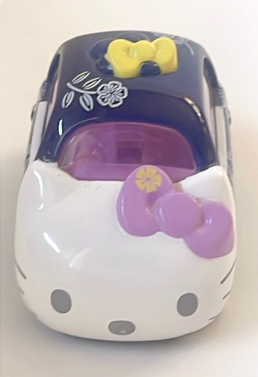 激レア Hello Kitty カー用品4点セット Sanrio Hello Kitty Pull Back Car Takara Tomy Set of 3 Sanrio