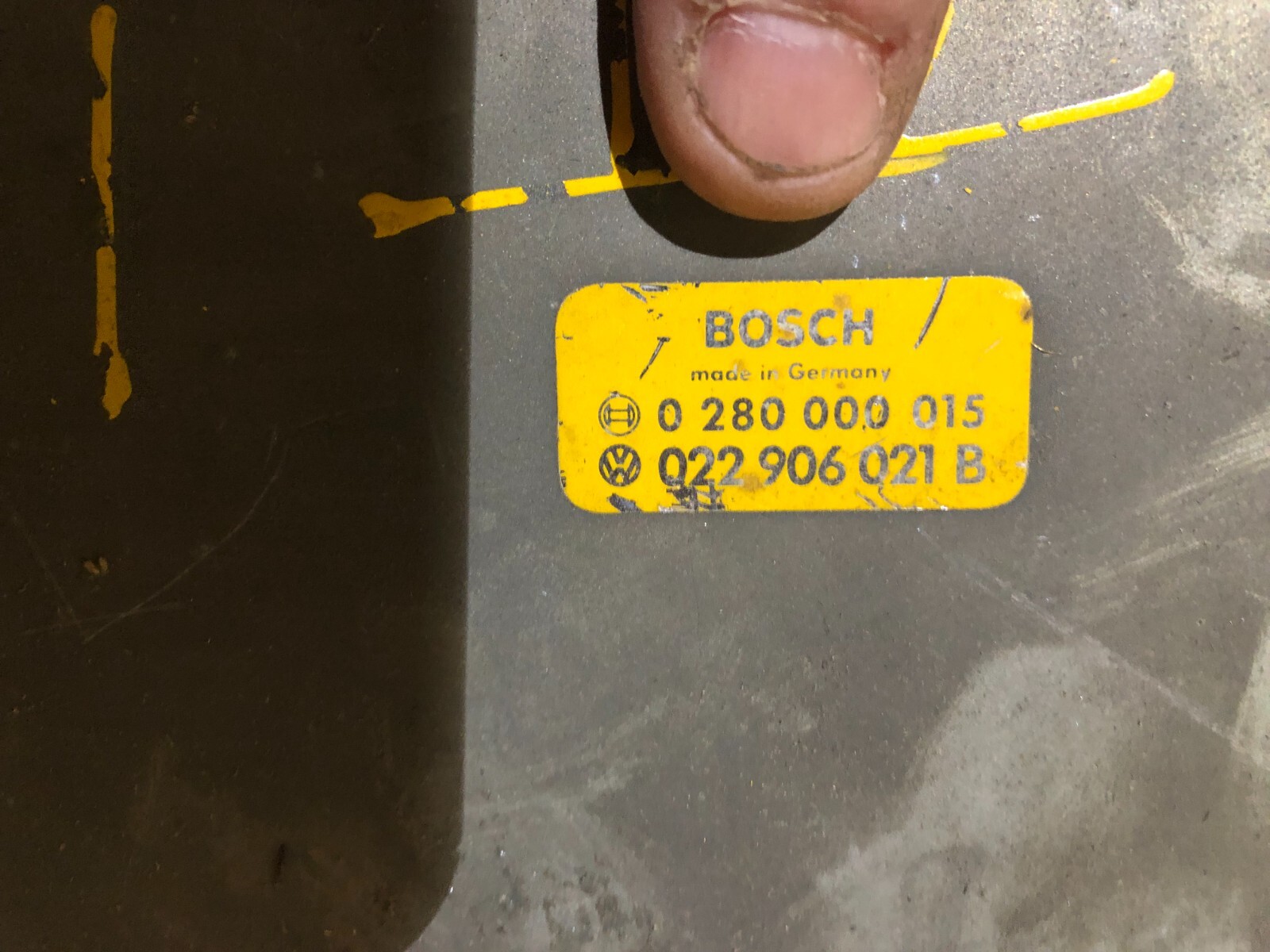 ECU COMPUTER P1800 VOLVO 1969 1974 FUEL INJECTION BOSCH 0280000017