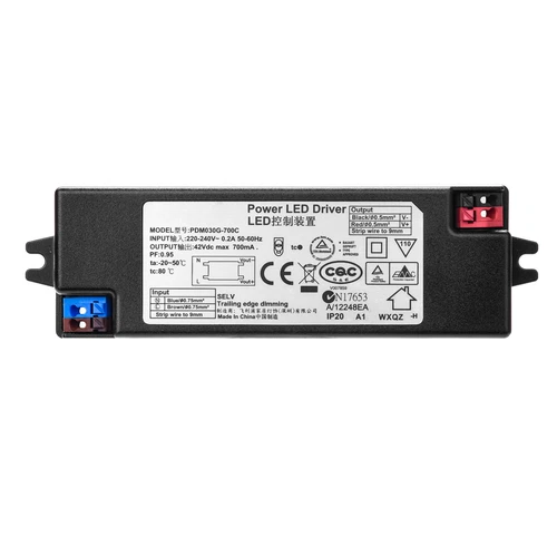 PDM030G-700C LED Driver Power Supply 30W 200-240V 42Vdc 700mA