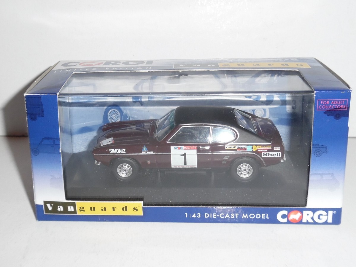 Miniature Vanguards 1/43 Ford Capri Clark Avon Tour 1973 - VA13303