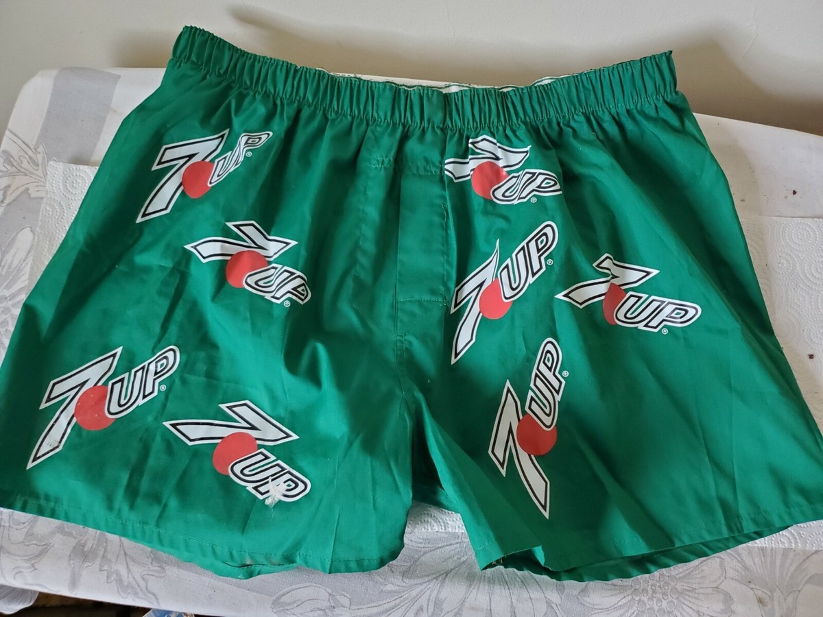 green size large shorts 7up logos soda pop decor | eBay