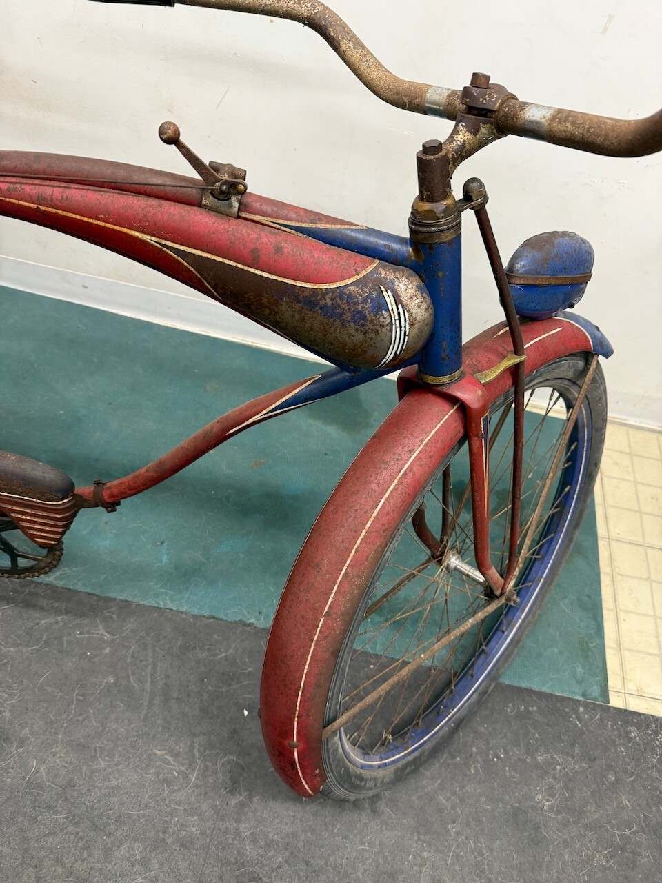 Shelby War Restricted Mens 26" Bicycle With Blackout Parts Rare No Badge