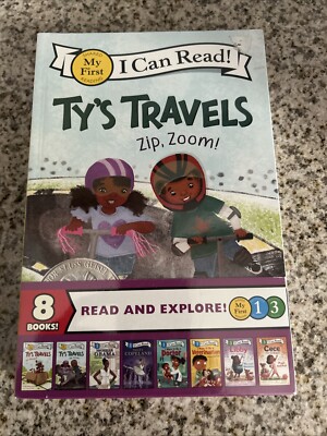 Ty's Travels: Zip, Zoom! (My First I Can Read) 8 Books set NEW