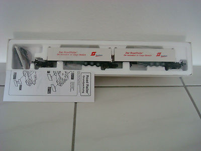 Roco 1919 HO Auto+Waggon Road Railer  ÖBB in OVP.