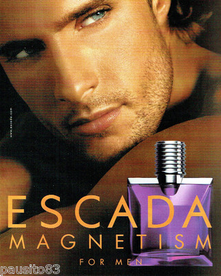 ADVERTISING ADVERTISING 056 2004 Escada Men's Eau de Toilette Magnetism *