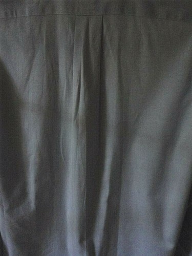 Dress Shirt Men's 15.5 34 Blue Long Sleeve Standard Cuff Abercrombie & Fitch - Picture 11 of 11