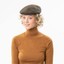 LIERYS Dunlap Wool Driver Flatcap – Herren Schirmmütze Aus 100% Wolle, Atmungsaktiv, Meliert, Made In EU, Für Herbst/Winter