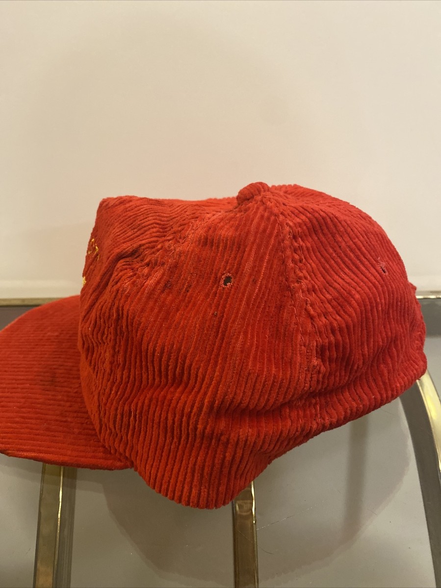 Vintage NFL Kansas City Chiefs Script Corduroy Hat Sports