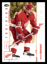 2003 Parkhurst Original Six Detroit Mathieu Dandenault    #3 Detroit Red Wings