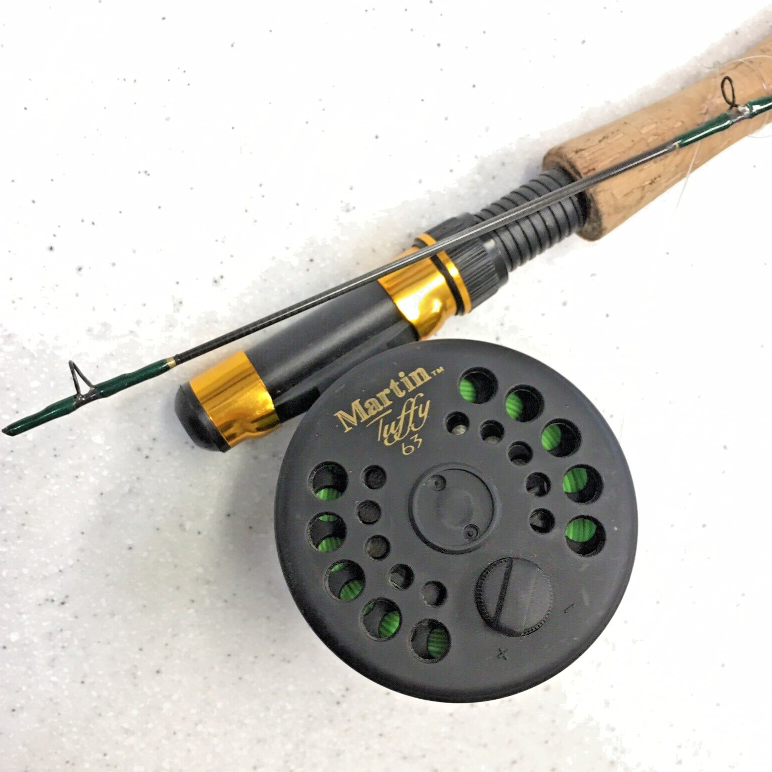 South Bend Trophy Tamer 8' Graphite Fly Fishing Rod T 675 Martin Tuffy ...