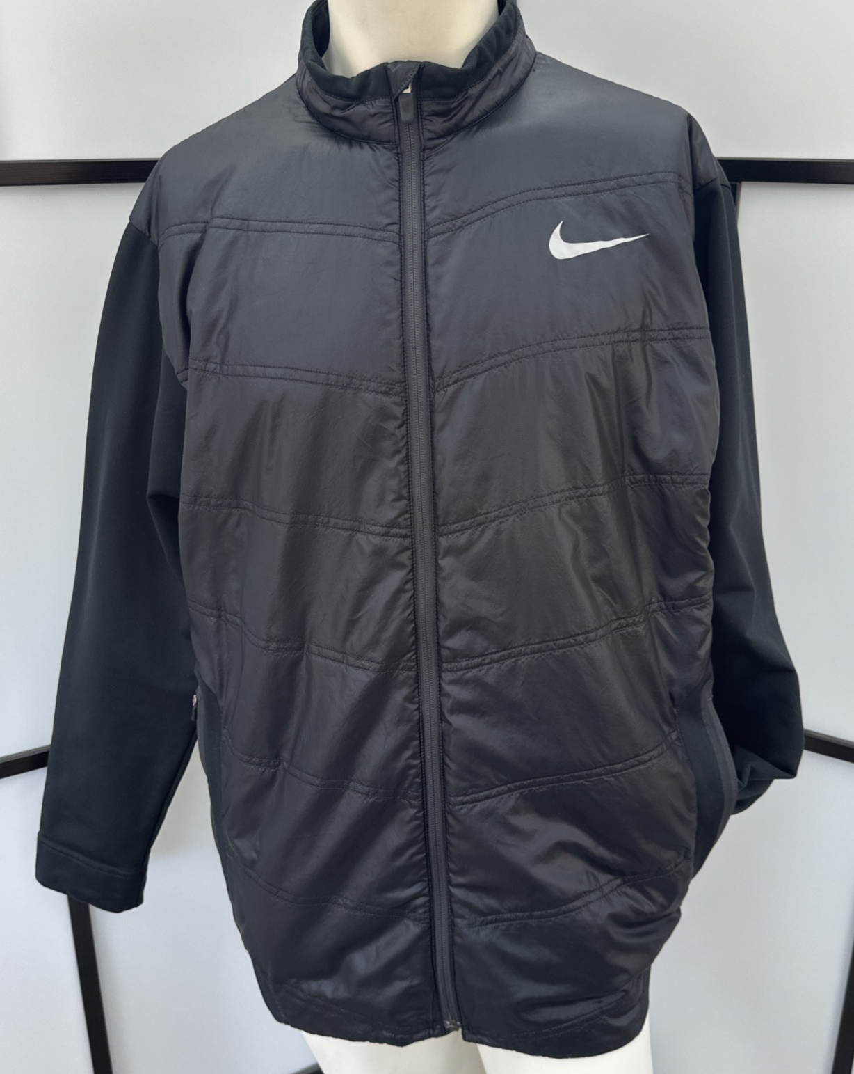 SACAI X NIKE Nike Golf Giacca Leggera Petto Tampone Uomo Taglia XL Nero 543550 010