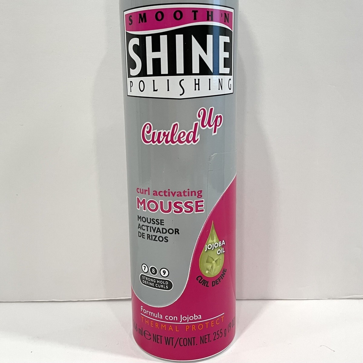 Smooth 'N Shine Polishing Curled-up Curl Activating Mousse w