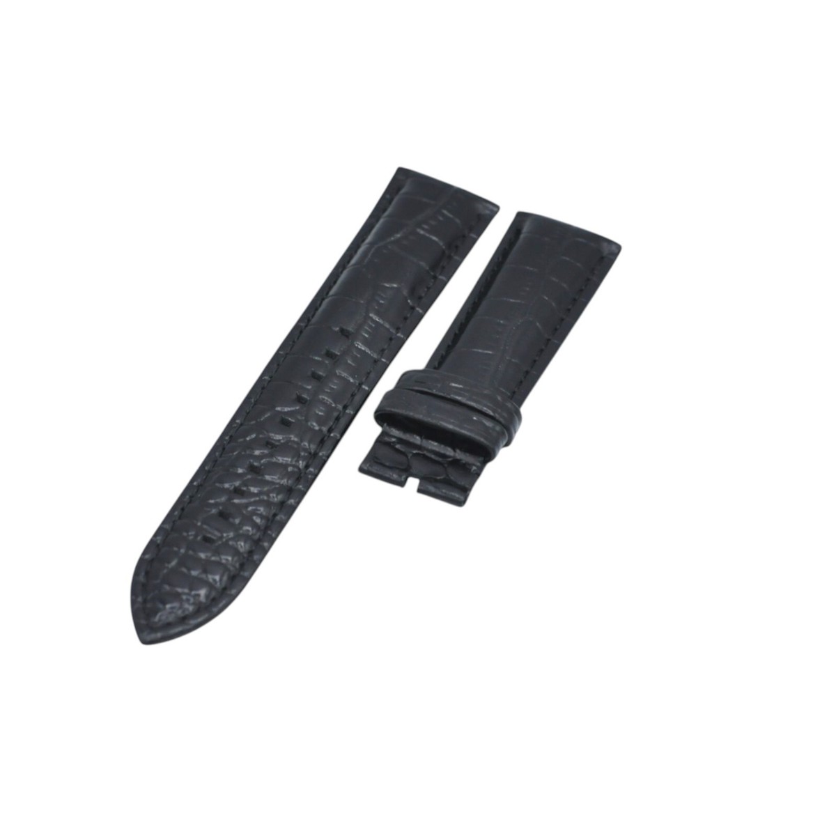AR2432 22mm Black Leather Strap For Emporio Armani | eBay
