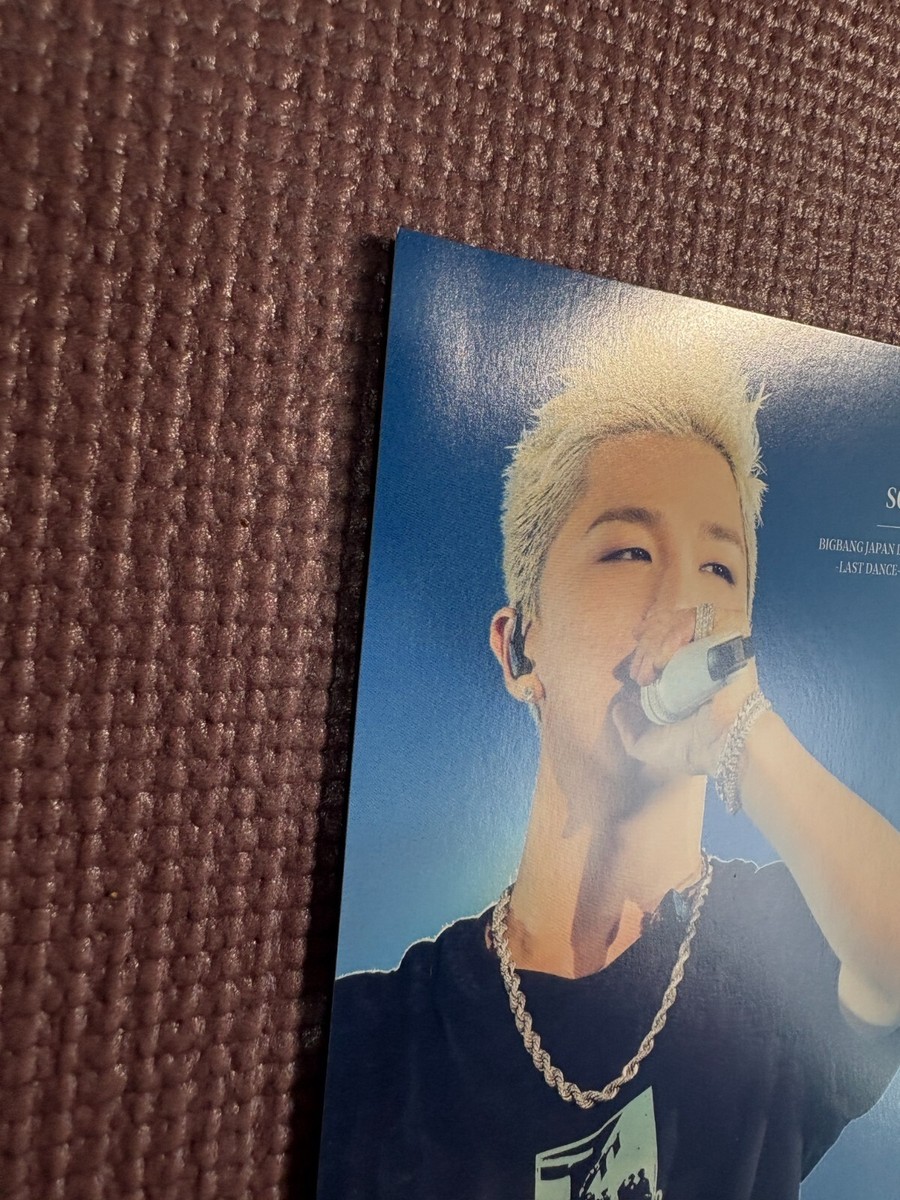 BIGBANG Japan Dome Tour 2017 Last Dance Blu-ray Set with Sol Photo