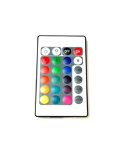 24 Key RGB LED Light Strip IR Remote Controller RV Camper Trailer