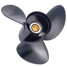 ALUMINUM PROPELLER FOR JOHNSON/EVINRUDE 2 CYL 2 STROKE 14 SPLINE 35 1979-1983