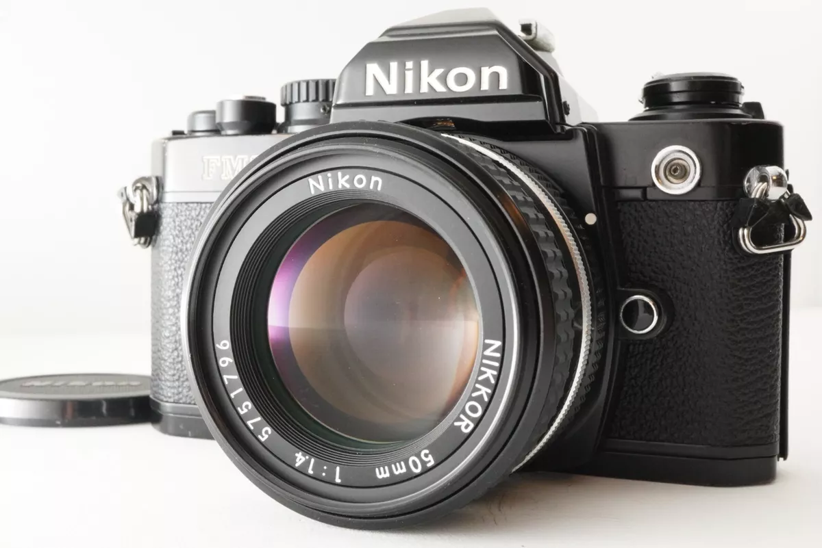 NIKON NEW FM2 Late Model Black + Ai-s NIKKOR 50mm F1.4 from Japan #7334