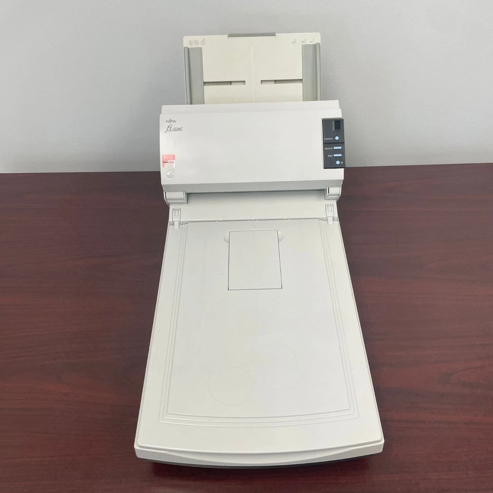 Fujitsu fi-5220C Color Flatbed Scanner ADF Duplex Document - Image 4 of 4