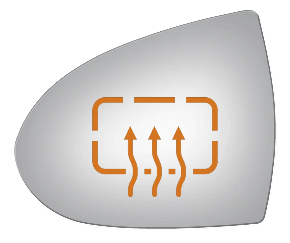 Новое плоское левое сменное зеркало с электроприводом для 11–16 Kia Sportage без задней панели - Изображение 3 из 4