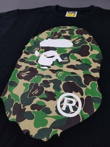black and green bape shirt
