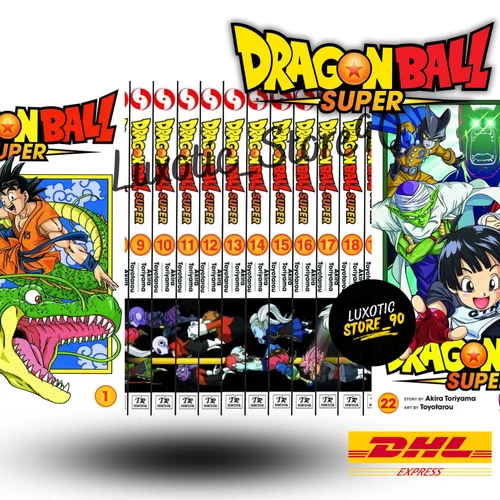 Dragon Ball Super Manga Inglés Volumen 1-22 Juego Completo de Cómics ¡NUEVO Y SELLADO!