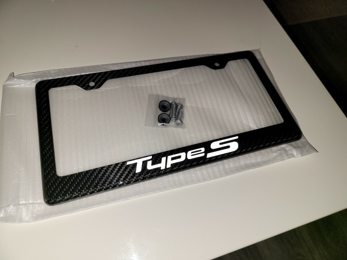 Acura TLX Logo In UV LED Printed On Black Metal License Plate Frame - Foto 2