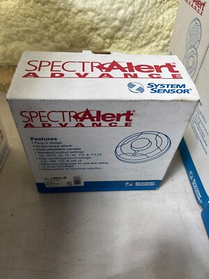 NEW SEALED  System Sensor 12/24v White Horn/Strobe PC2 WH-P