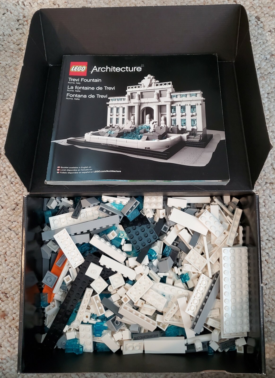 lego trevi fountain ebay