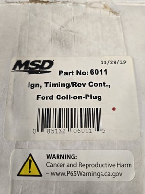Ignition Control Module MSD 6011 - New Never used