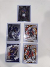 Zay Flowers And Lamar Jackson Baltimore Ravens Card Lot