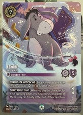 Disney Lorcana Eeyore - In the Way 226/204 Foil Sapphire EN-11