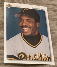 1992 Upper Deck - #134 Barry Bonds Of The Pirates In Amazing Near Mint Condition