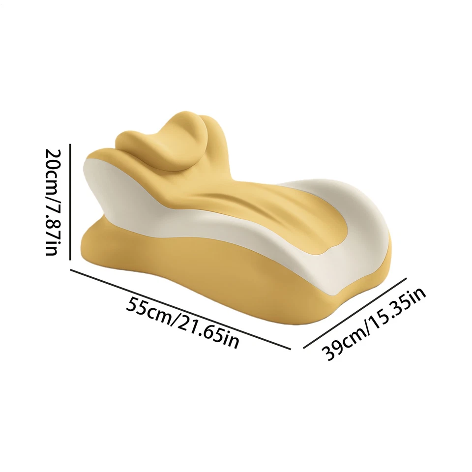 Almohada Sweet Spot Parejas Almohada Cojín de espuma viscoelástica para soporte de intimidad y espalda Foto 2 de 4