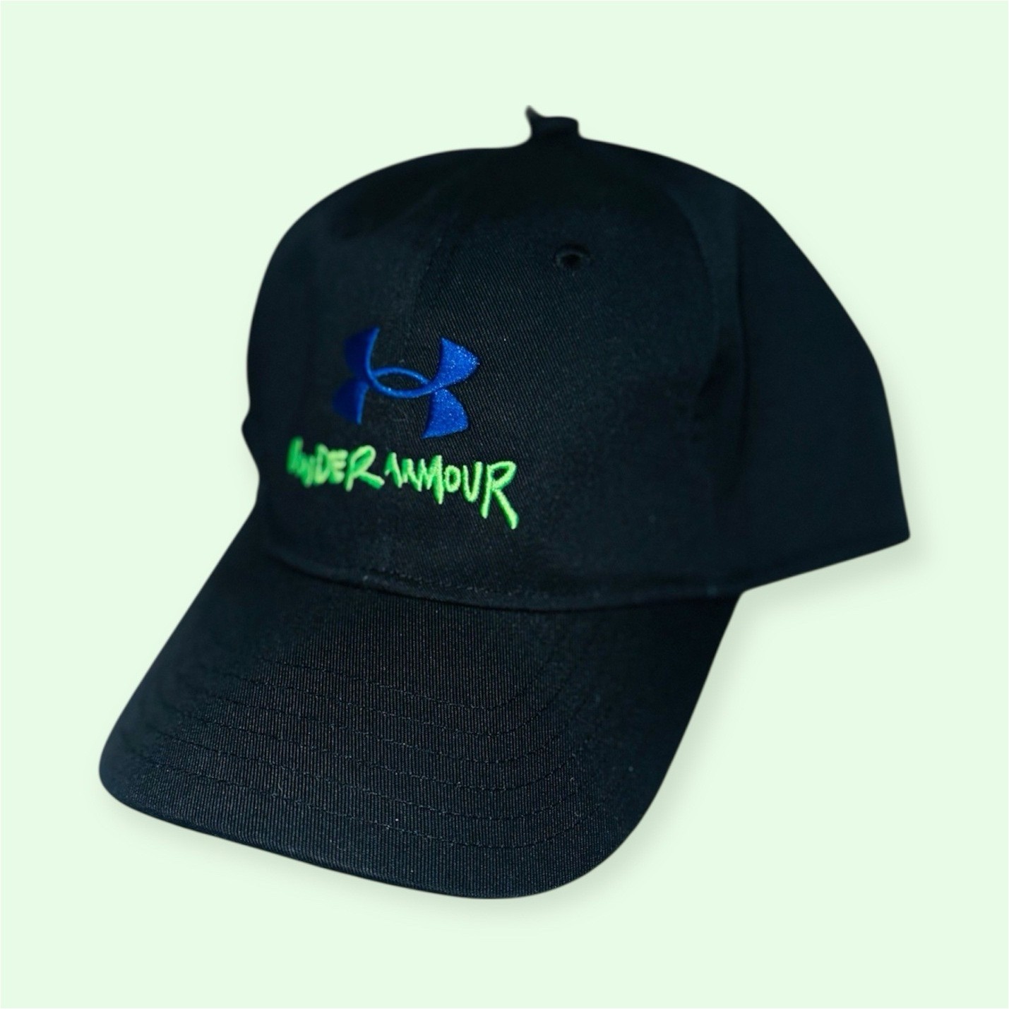 Under Armour Adjustable Baseball Cap Toddler Black Blue Gree