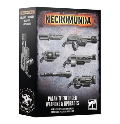Warhammer 40k Enforcer Weapons Upgrades Necromunda Miniature Kit Neu