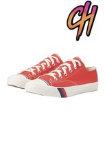 Pro-Keds Royal Lo Lace Up Red Canvas Shoes Sn...