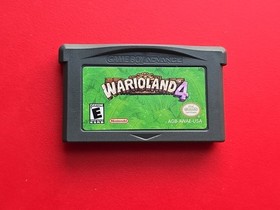 Warioland 4 Game Boy Advance Nintendo GBA Authentic Saves Handheld Wario Land
