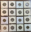 Buffalo Nickels -  (lot of 16) - Free Shipping..PRICE REDUCED !!