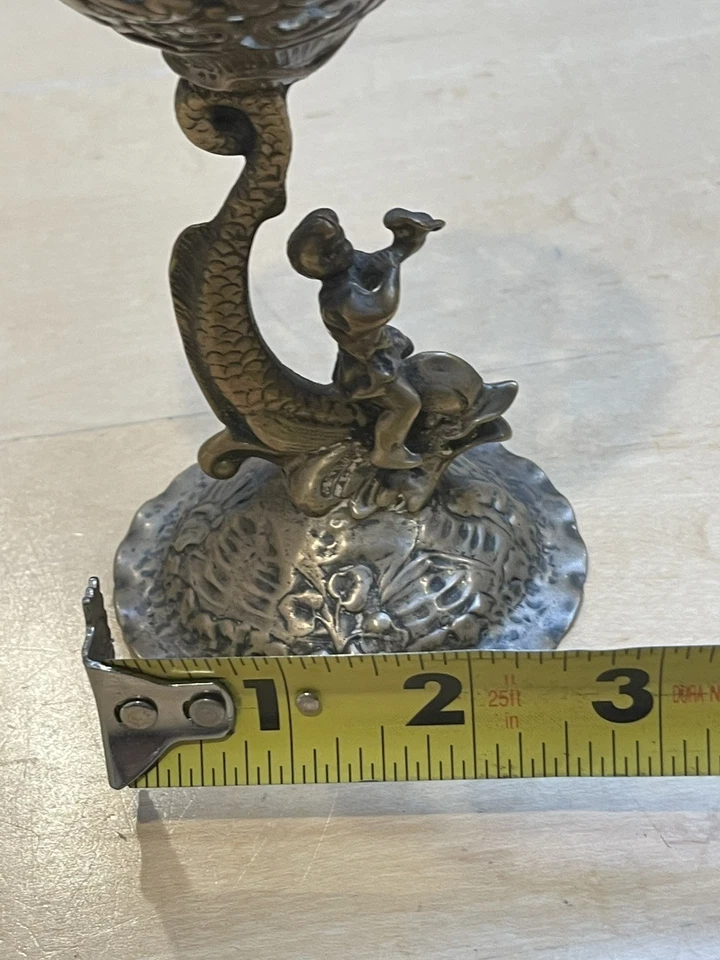 CONTINENTAL, HOLANDÉS ? RECIPIENTE DE PLATA ANTIGUO, SIN INSERTO. Foto 3 de 4