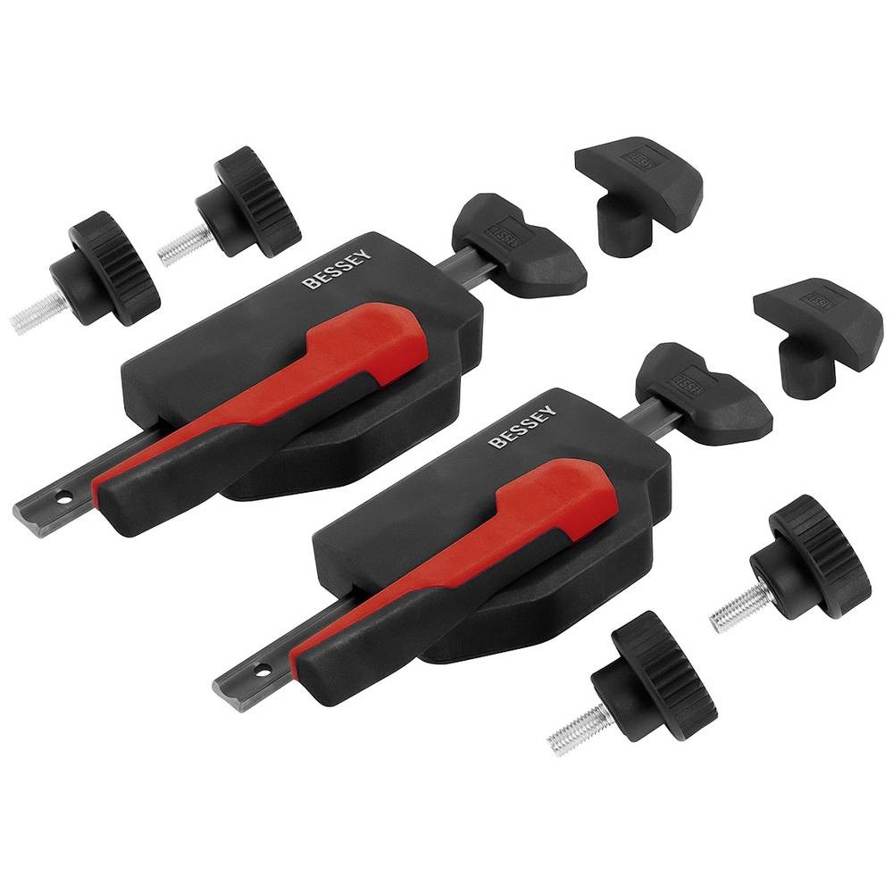 Bessey WNS-SET-MFT Set de 2 valets de serrage horizontal pour table MFT Ø20mm