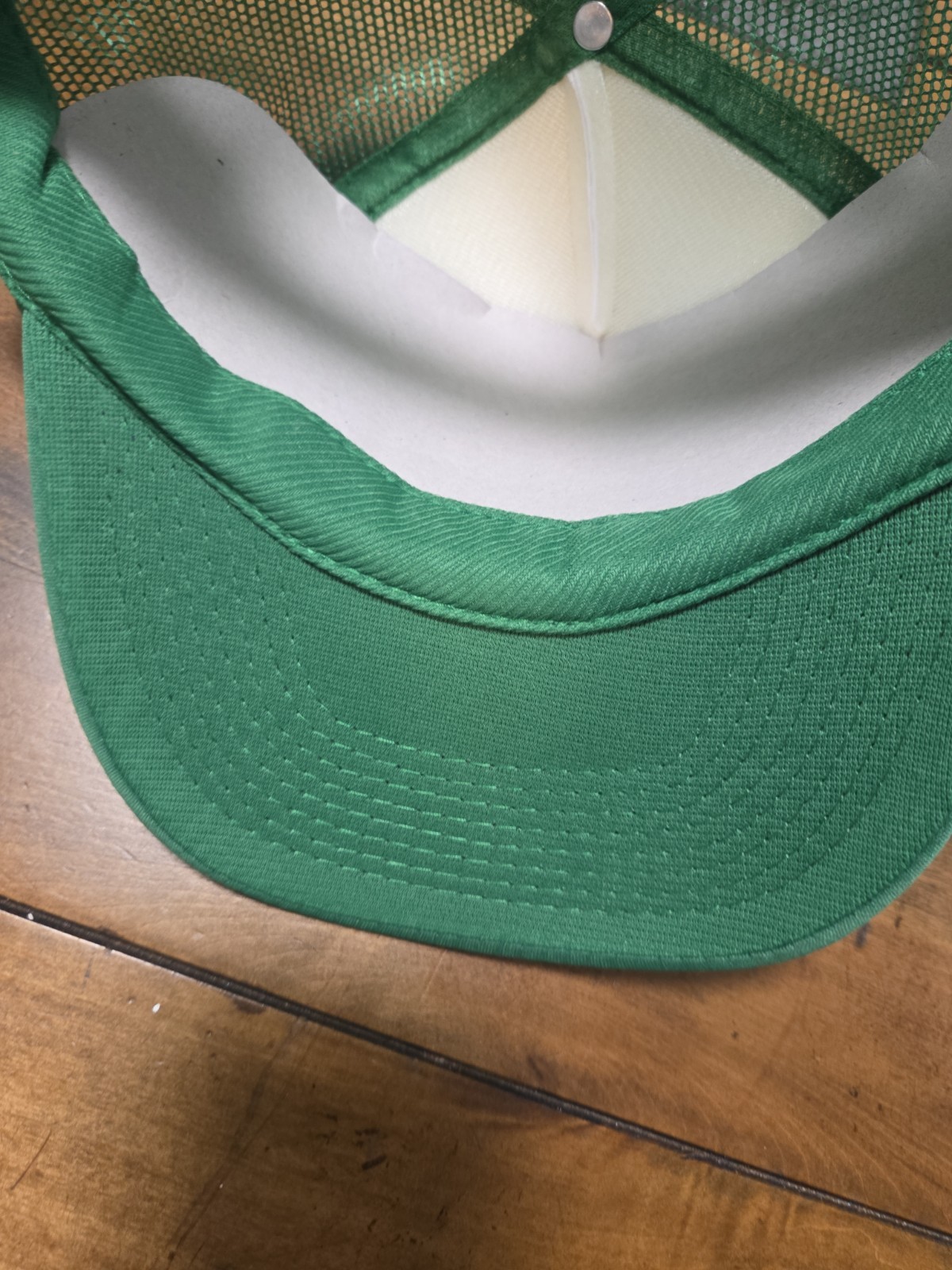 Vintage Happy Camper Trucker Hat Deadstock Nissun Cap Cardboard Insert NOS image 4