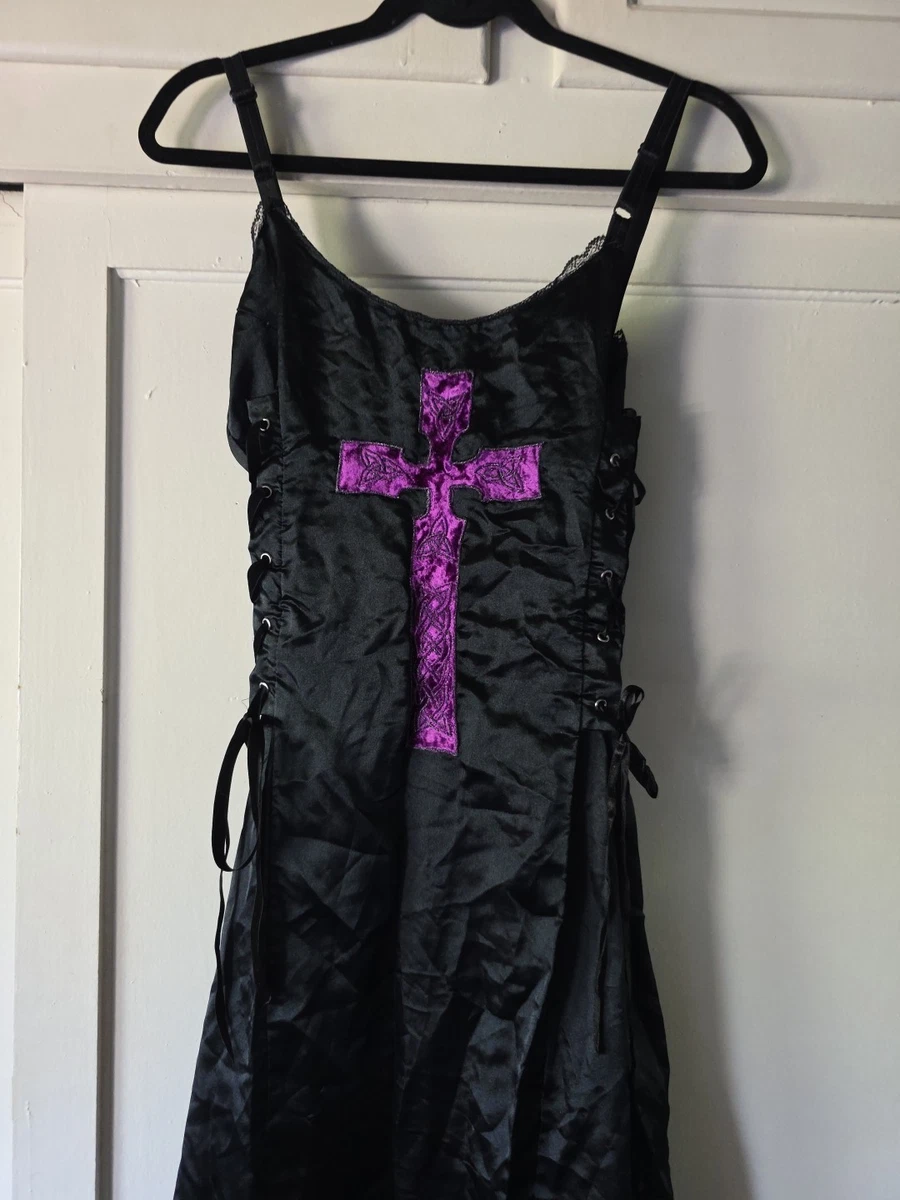black lace up backless dress Lace-Up Backless Mesh Dress main image 0
