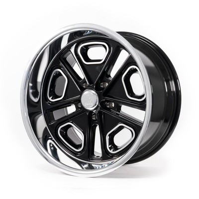 4-New 18'' Resto Del Ray Wheels 18x8/18x9.5 5x114.3 1/1 Black Milled Machined Lip