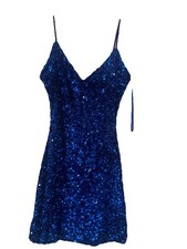 Blue Sequence Prom/homecoming Dress Formal Dress