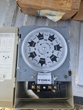 NOS Tork W302L 7 Day Time Switch W/Reserve Power 120V 40A Indoor Encl FREE SHIPP