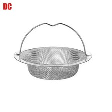 Premium Kitchen Sink Strainer Replacement Waste Plug Basin Drain Filter Steel UK