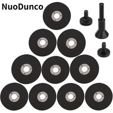 2" Metal Cutting Discs 10PCS + 1/4" Mandrel Set for Die Grinder Rotary Tool