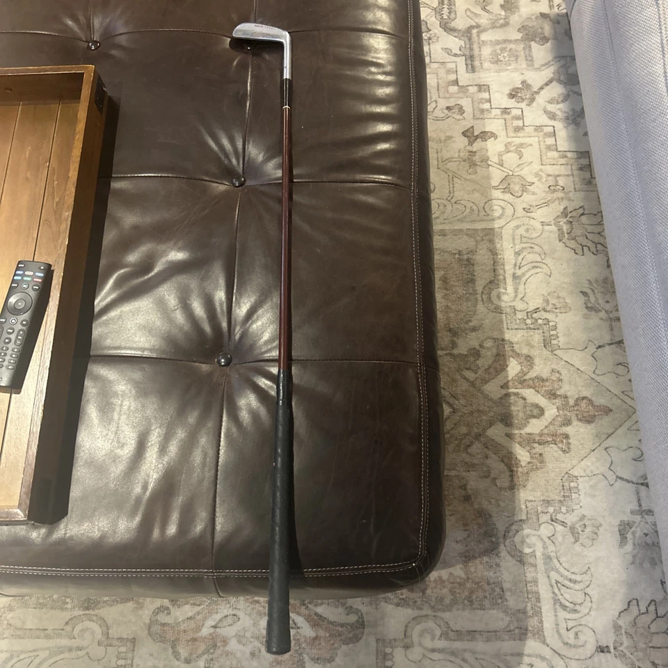 Antiguo hierro astillado diestro Tom Stewart NY 211, Reg No 3850 con eje laminado raro Foto 4 de 4